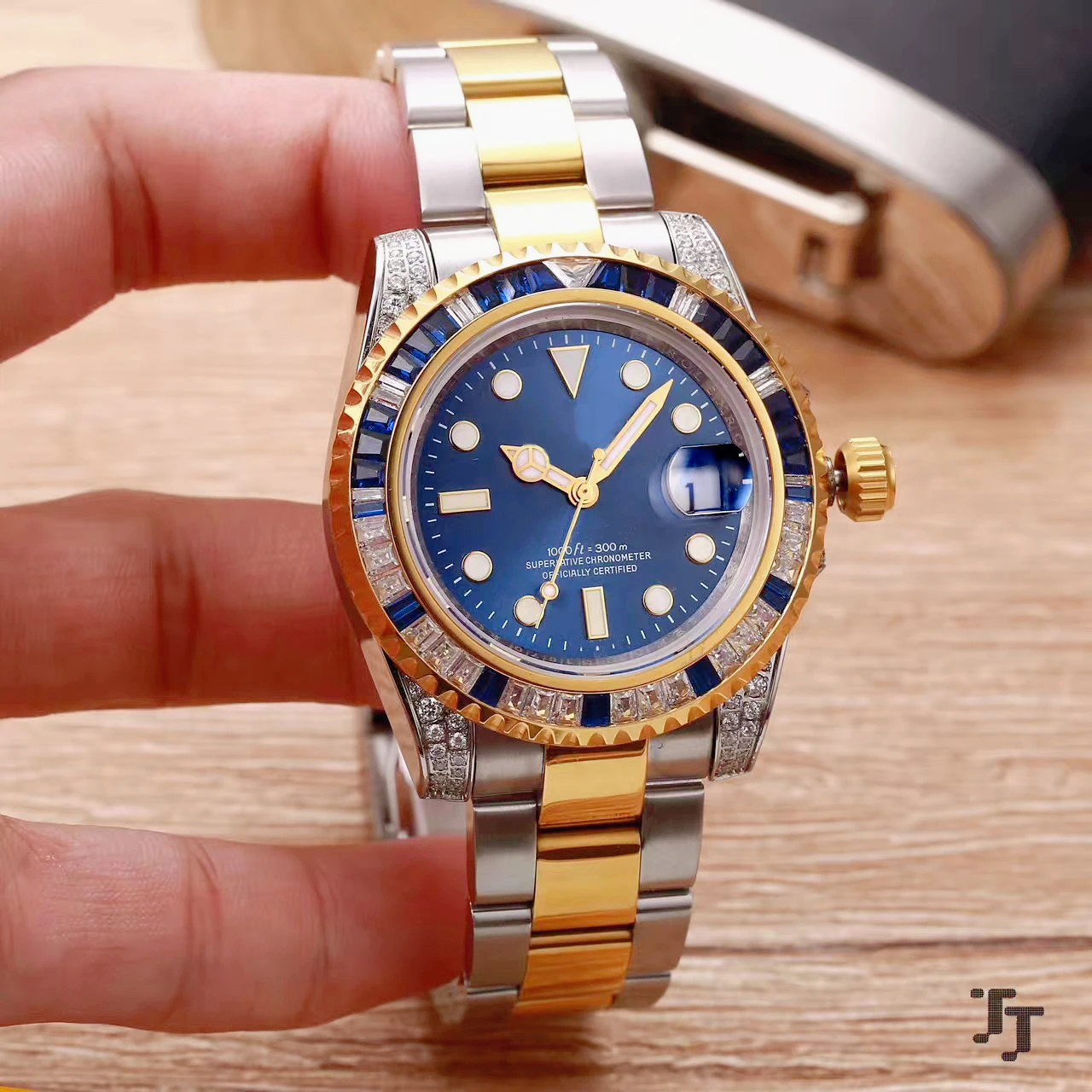 Jewelry Watch - Male Automatic Movement Watches Exquisite Embedded