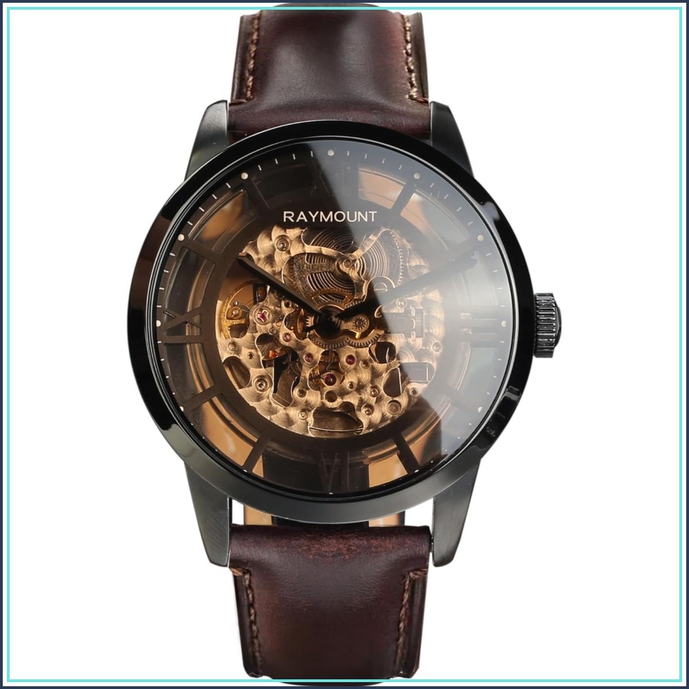 Watches & Jewelry Tsukiu - Men's Automatic Watch Mechanical Movement Skeleton