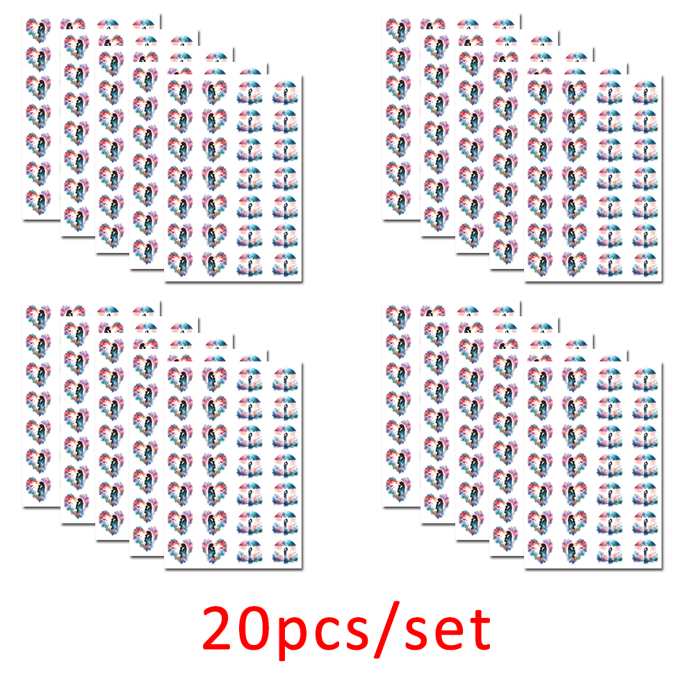 20pcs/set Heart Mother's Day P - Jewelry & Watches Store incelemesi ve fiyatı