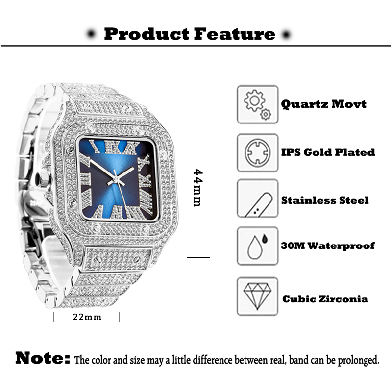 MISSFOX Mens Watches Hip Hop B - Jewelry Watches Brands incelemesi ve fiyatı