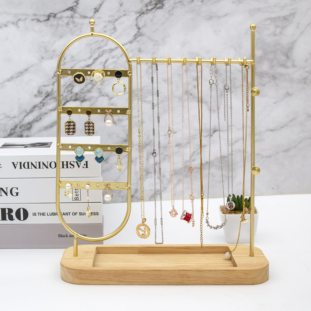 1 desktop solid wood base jewe - Jewelry And Watches Store incelemesi ve fiyatı