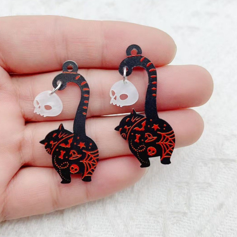 10pcs Halloween Acrylic Ghost  - Jewelry & Watches Store incelemesi ve fiyatı