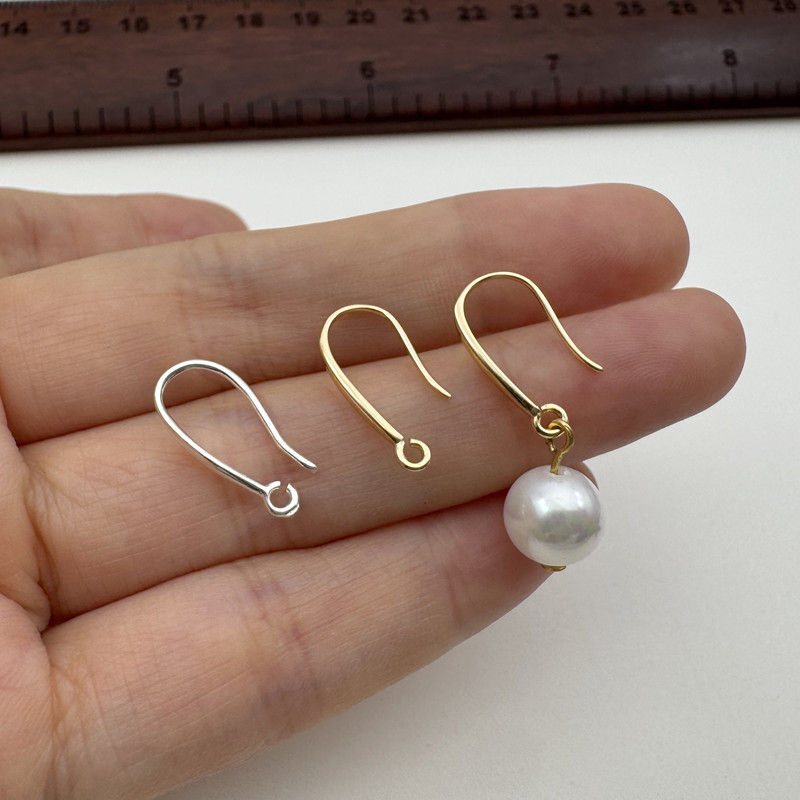 1Pair Solid 925 Sterling Silve - Hoop Earrings incelemesi ve fiyatı