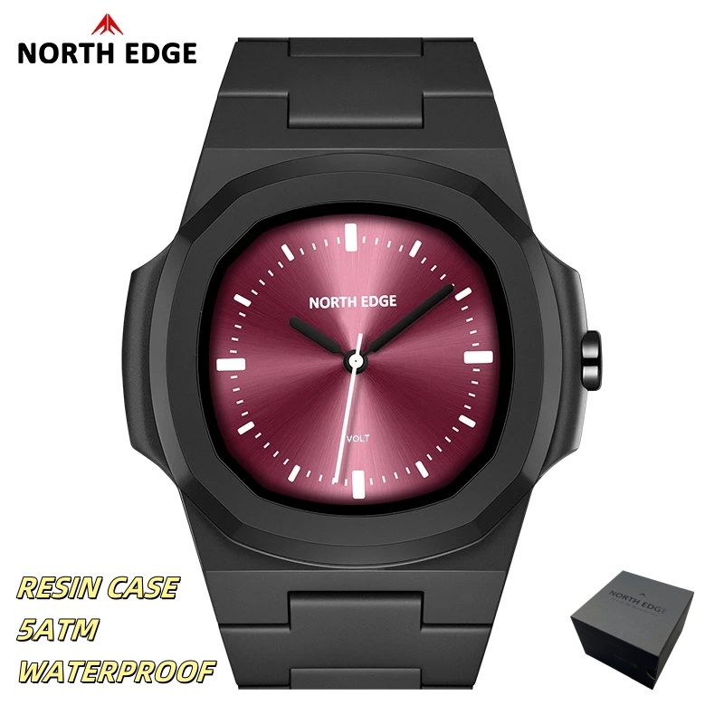NORTH EDGE Watch for Man New V - Jewelry Box Organizer Watches incelemesi ve fiyatı