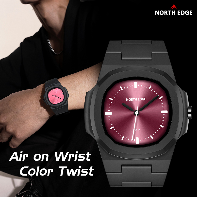 NORTH EDGE Watch for Man New V - Jewelry Box Organizer Watches incelemesi ve fiyatı