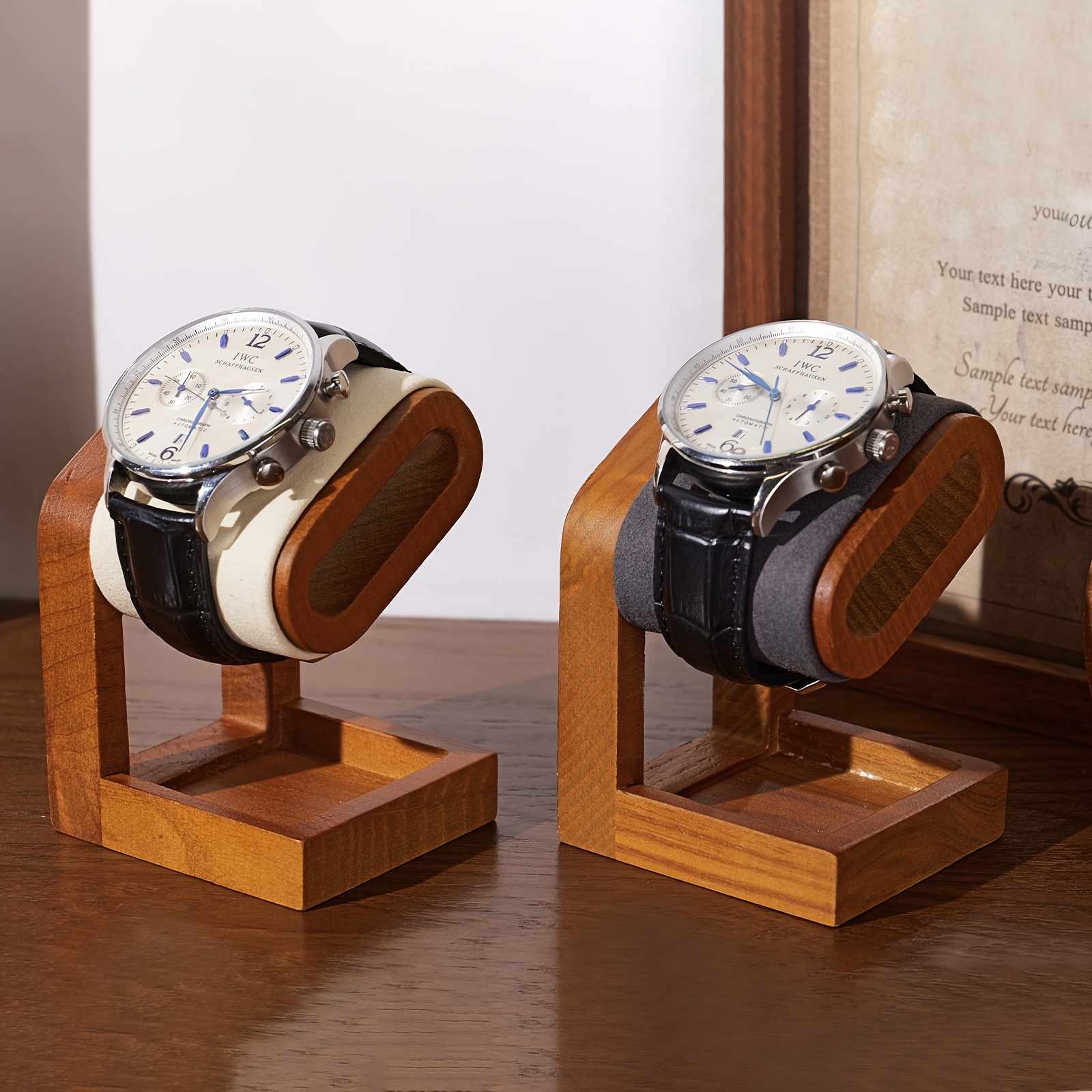 Wooden Watch Display Stand Lux - Jewelry And Watches Store incelemesi ve fiyatı
