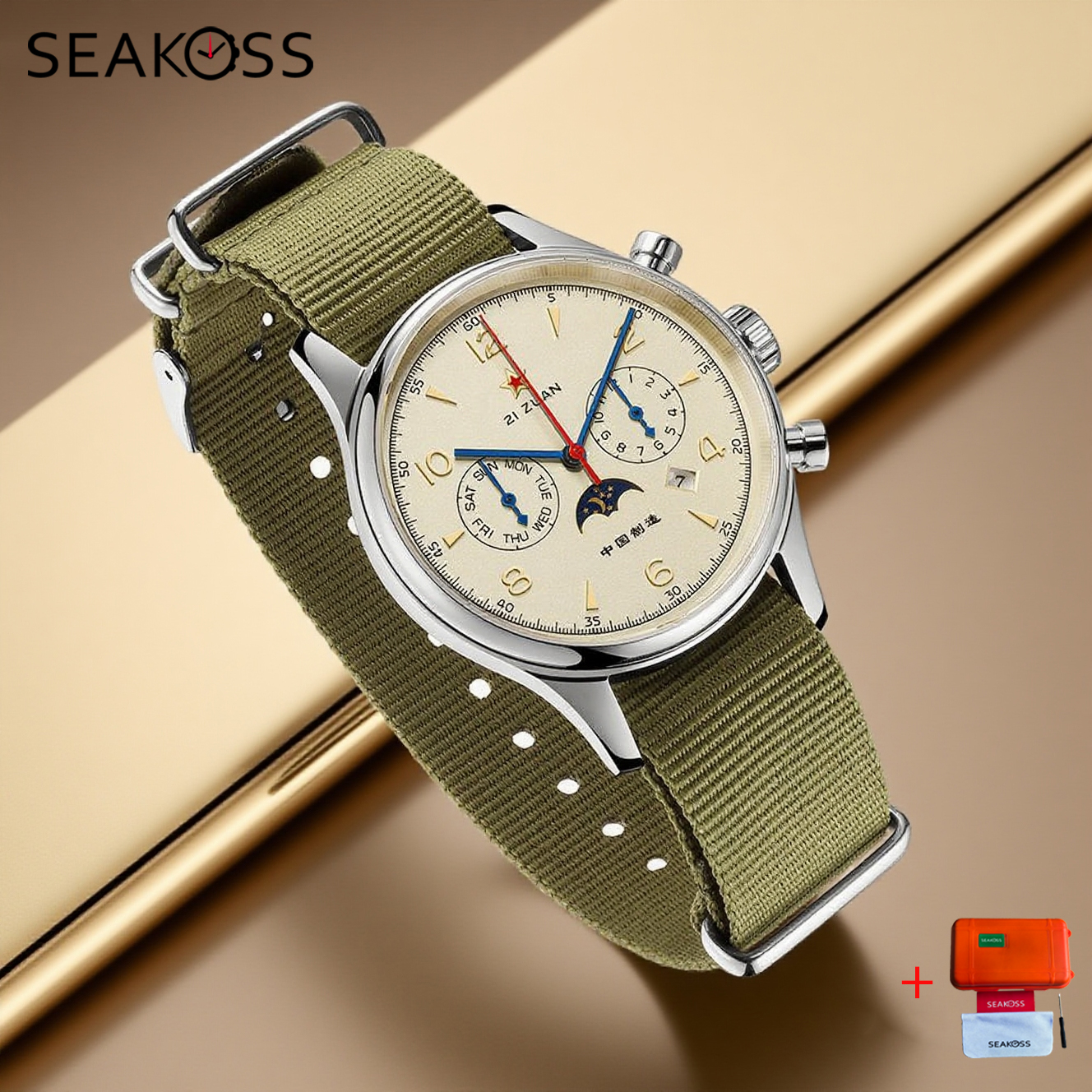 SEAKOSS 1963 Mechanical Wristw - Mens Mechanical Watch incelemesi ve fiyatı