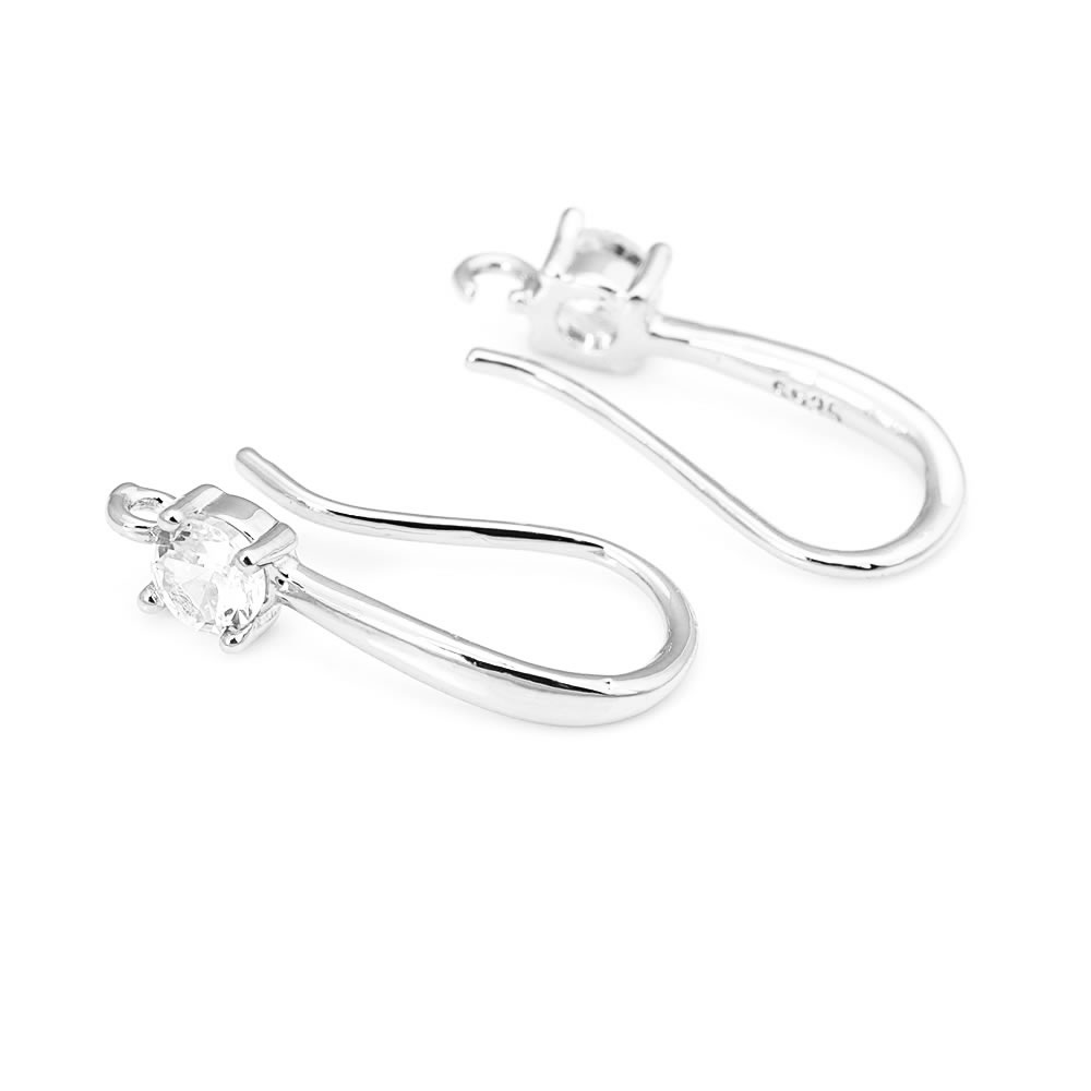 18K Gold Color Brass with Zirc - Hoop Earrings incelemesi ve fiyatı