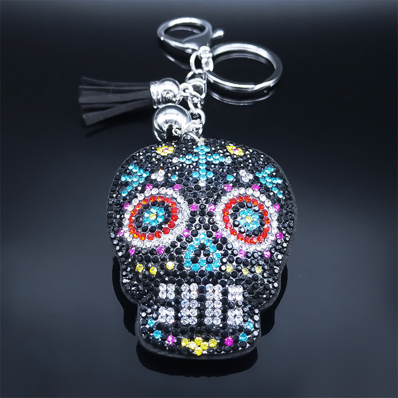 Death Skull Skeleton Tassel Ke - Gothic Skull Ring incelemesi ve fiyatı