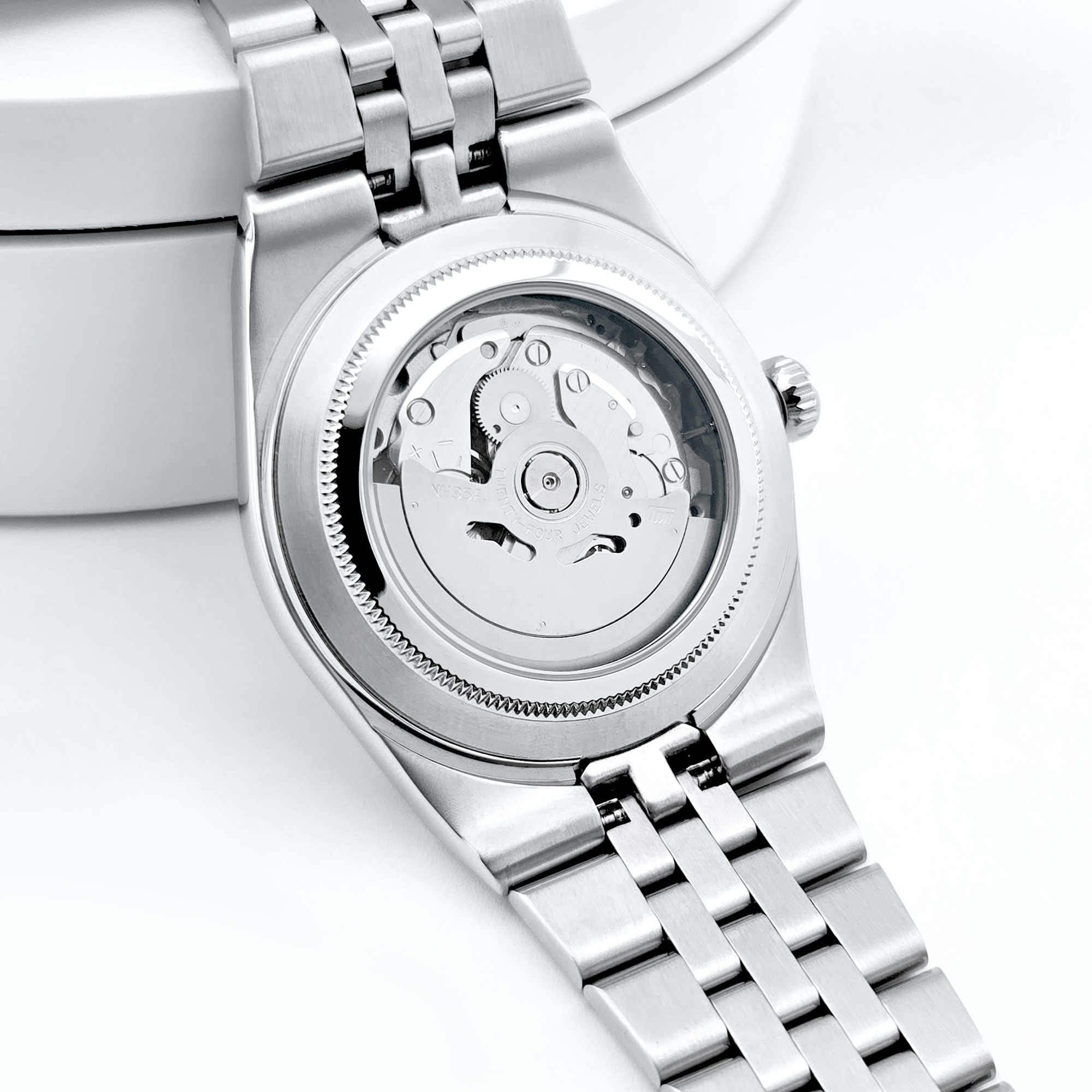 CUSTOM Logo Diy 40mm NH35 Mech - Jewelry Watch incelemesi ve fiyatı
