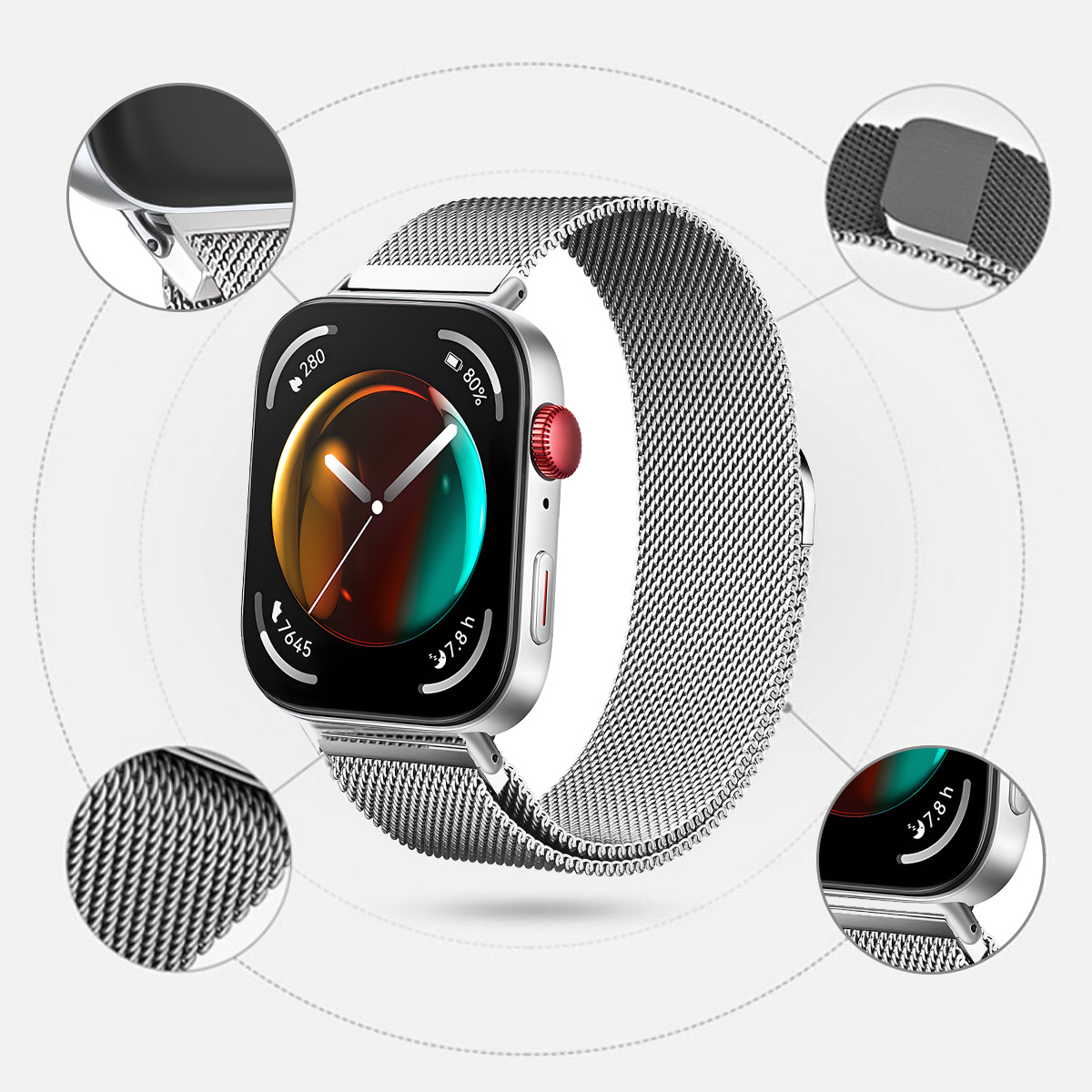 Milanese Magnetic Loop Strap f - Jewelry Watch incelemesi ve fiyatı