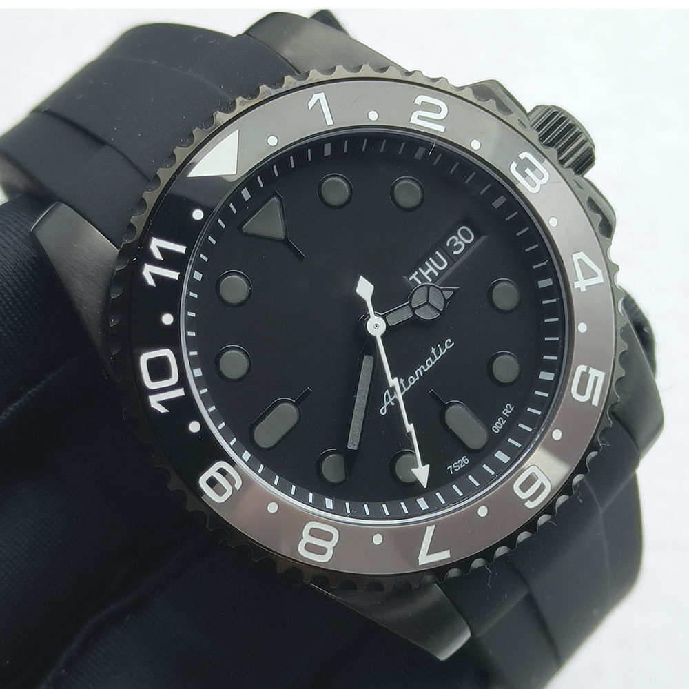 40MM NH36 Watch Black Men's St - Jewelry Watch incelemesi ve fiyatı