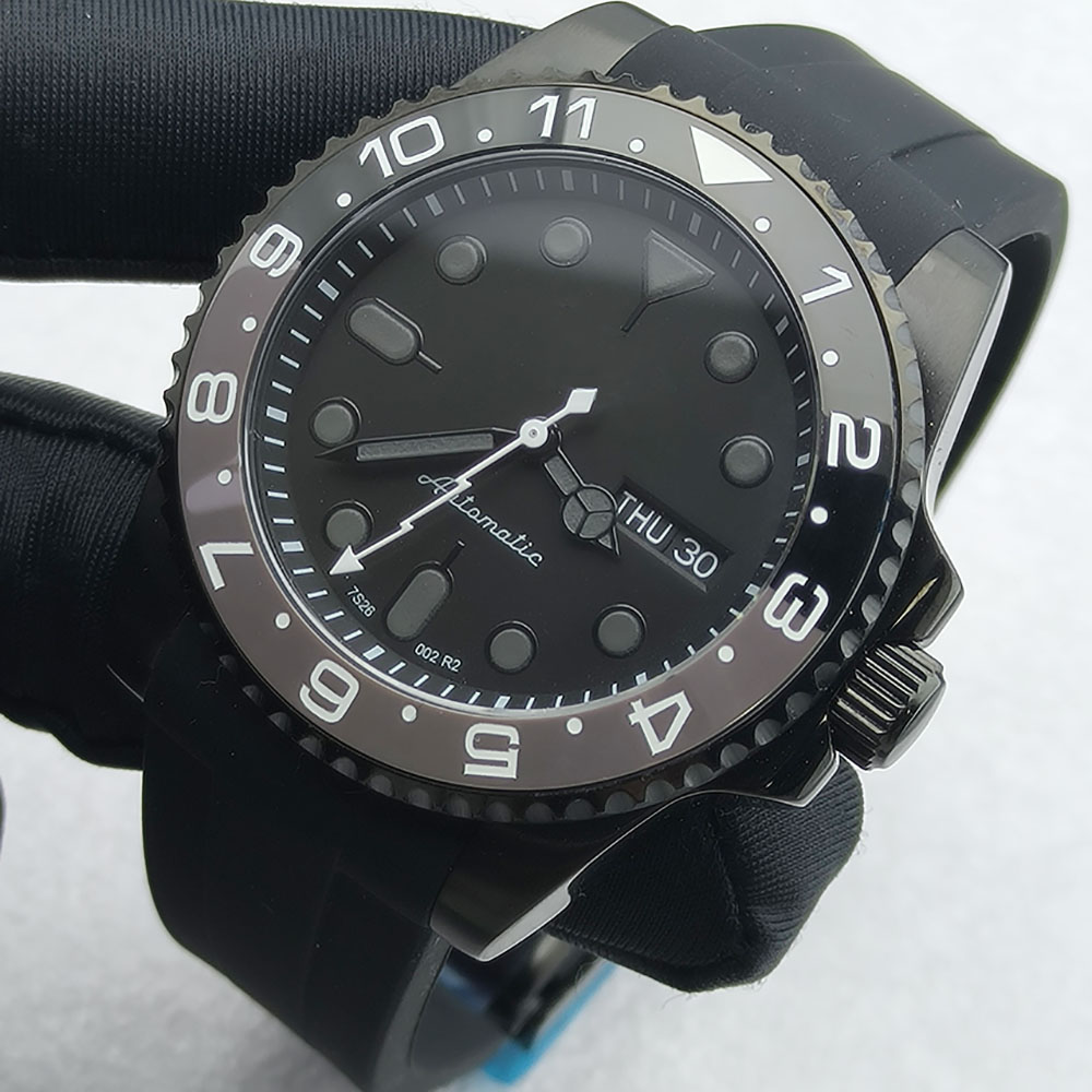 40MM NH36 Watch Black Men's St - Jewelry Watch incelemesi ve fiyatı