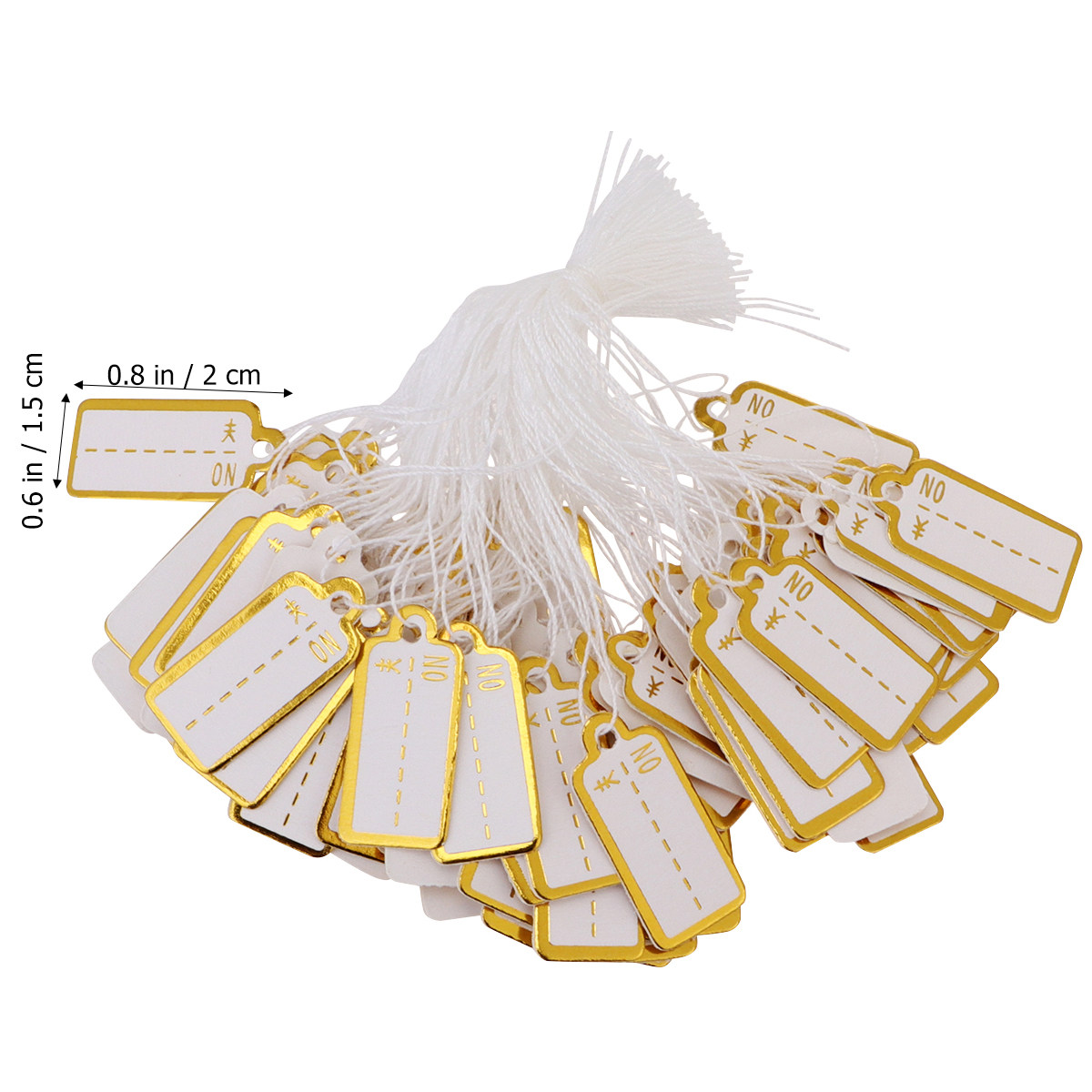 500Pcs Paper Price Labels Jewe - Jewelry And Watches Store incelemesi ve fiyatı