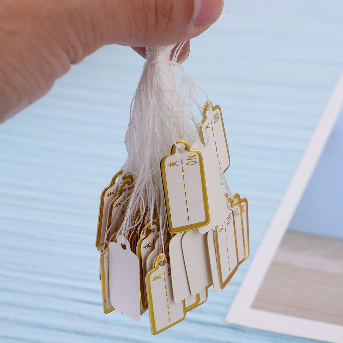 500Pcs Paper Price Labels Jewe - Jewelry And Watches Store incelemesi ve fiyatı