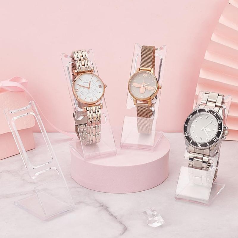 Simple Clear Acrylic Watch Dis - Are Watches Jewelry Or Accessories incelemesi ve fiyatı