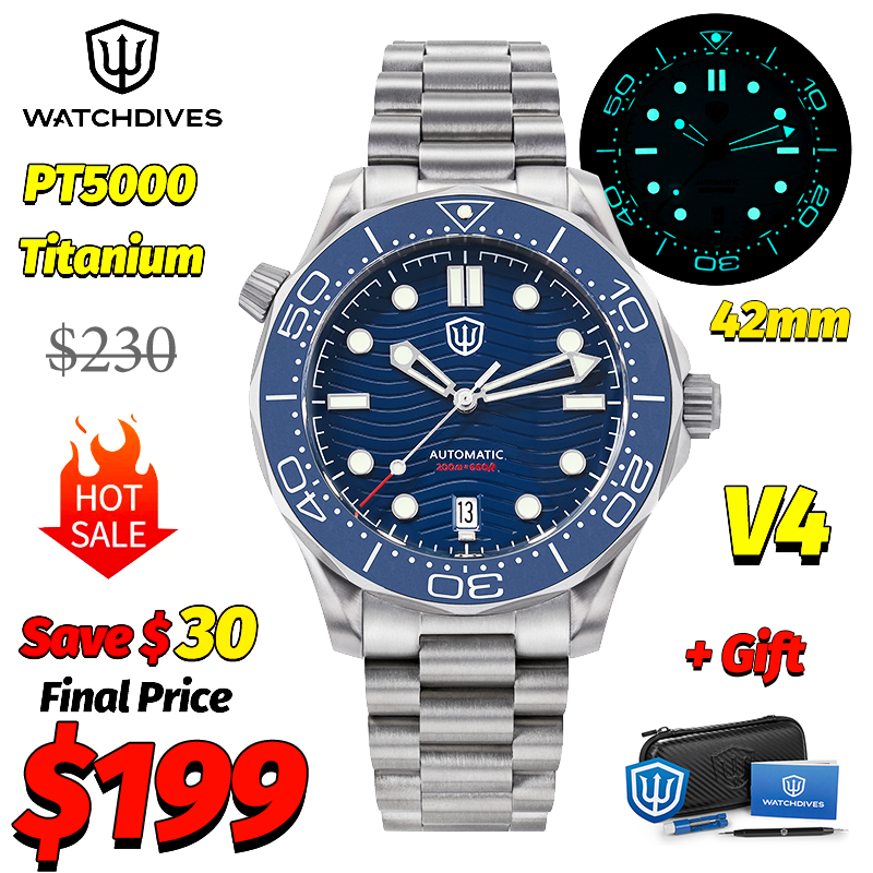 Watchdives WD007 V4 007 NTTD M - Jewelry Watch incelemesi ve fiyatı