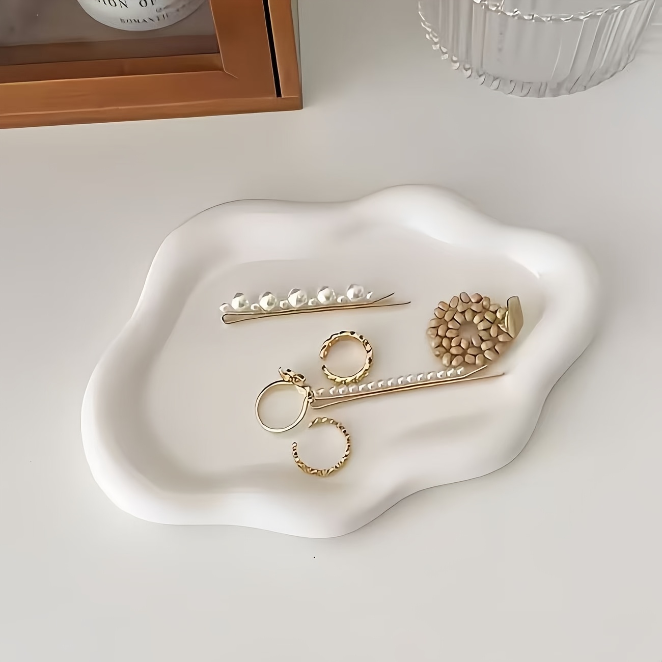 1pc Jewelry Tray - Elegant Clo - Jewelry And Watches Store incelemesi ve fiyatı