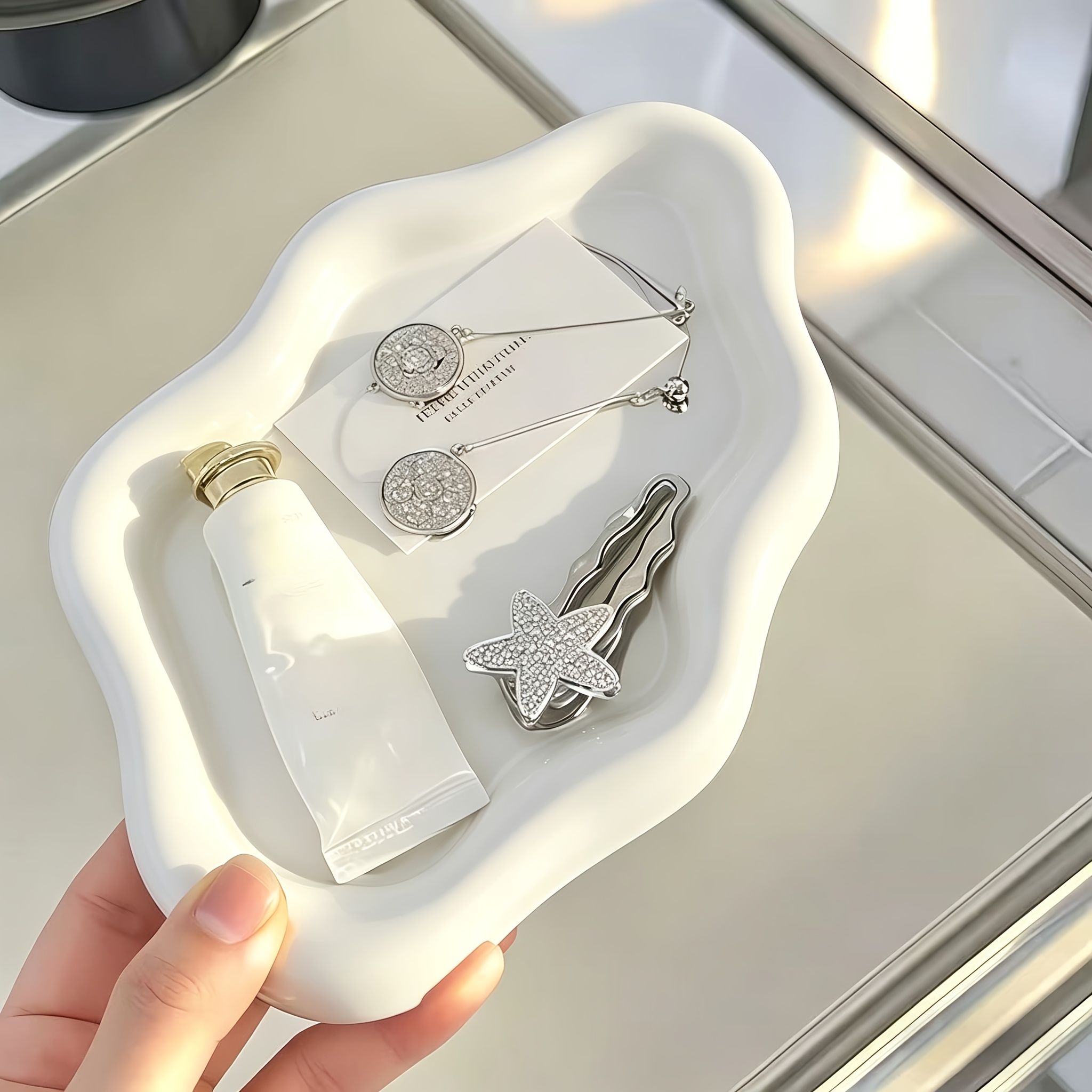 1pc Jewelry Tray - Elegant Clo - Jewelry And Watches Store incelemesi ve fiyatı