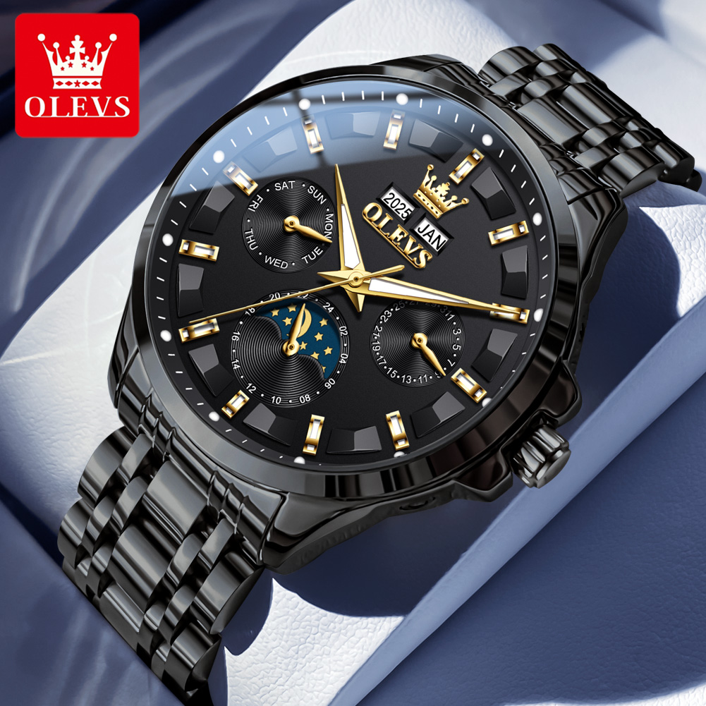 OLEVS 7070 Automatic Watch Men - Mens Mechanical Watch incelemesi ve fiyatı