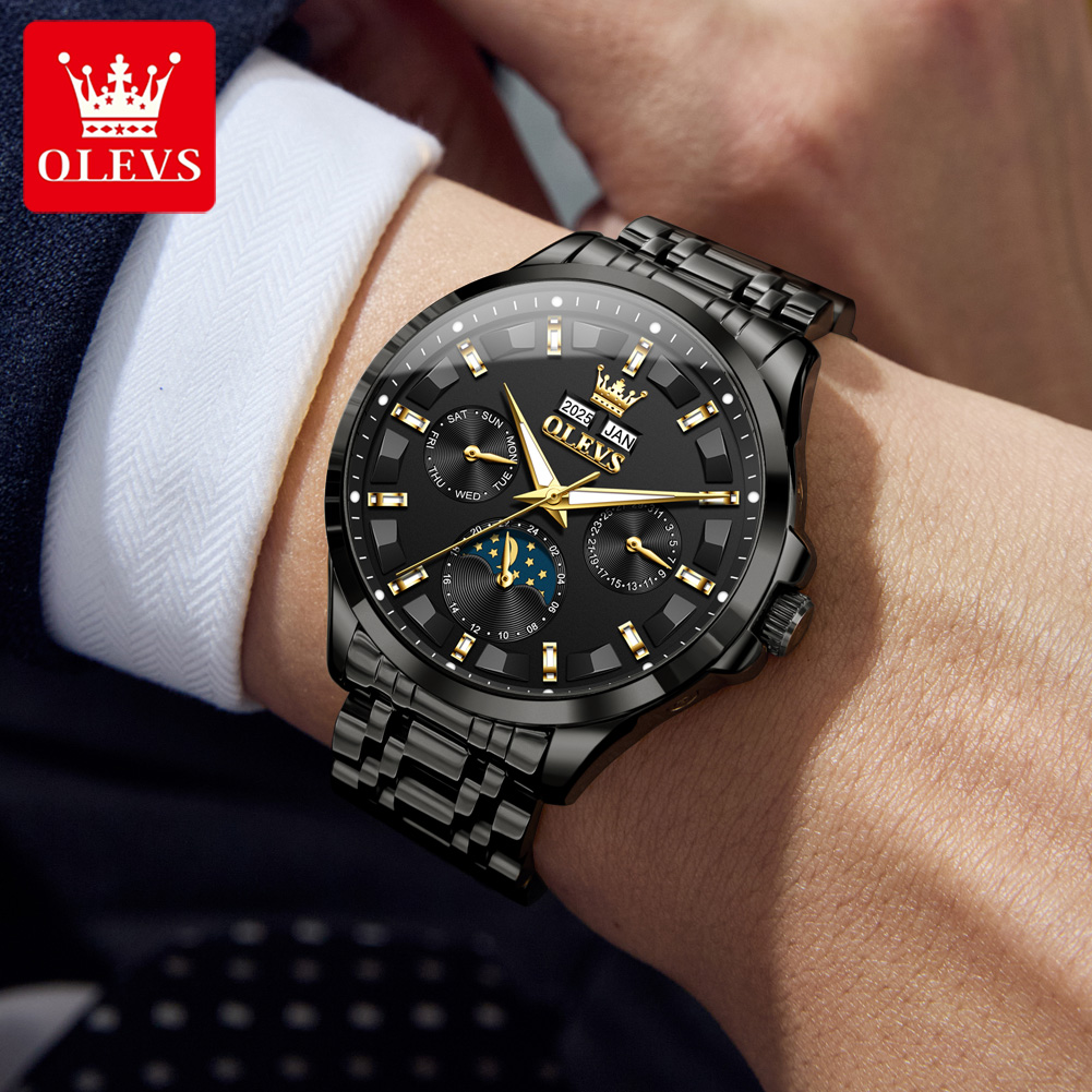 OLEVS 7070 Automatic Watch Men - Mens Mechanical Watch incelemesi ve fiyatı
