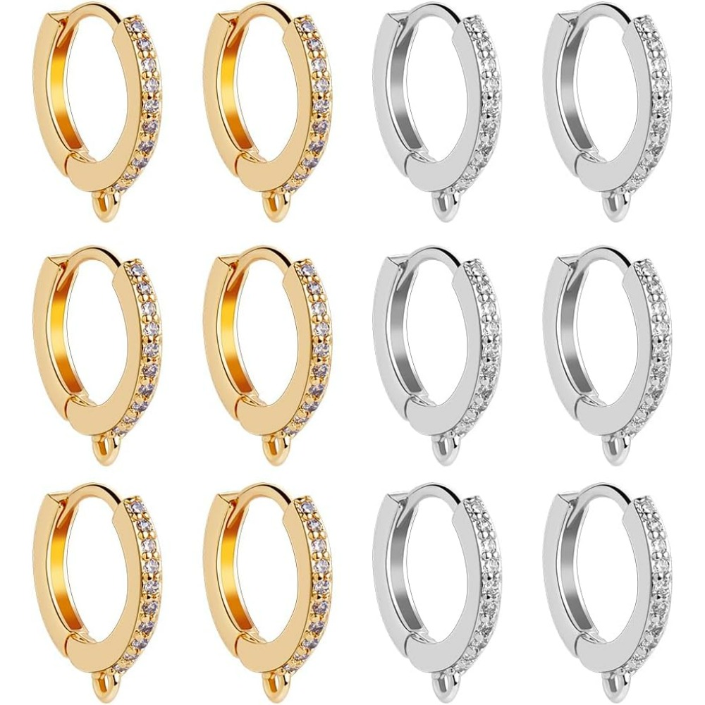 1 Box 12Pcs Round Leverback Ho - Hoop Earrings incelemesi ve fiyatı