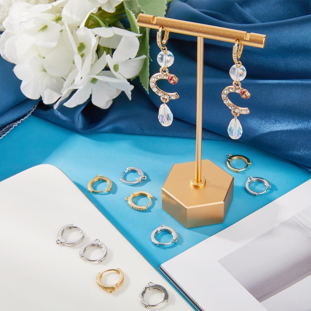 1 Box 12Pcs Round Leverback Ho - Hoop Earrings incelemesi ve fiyatı