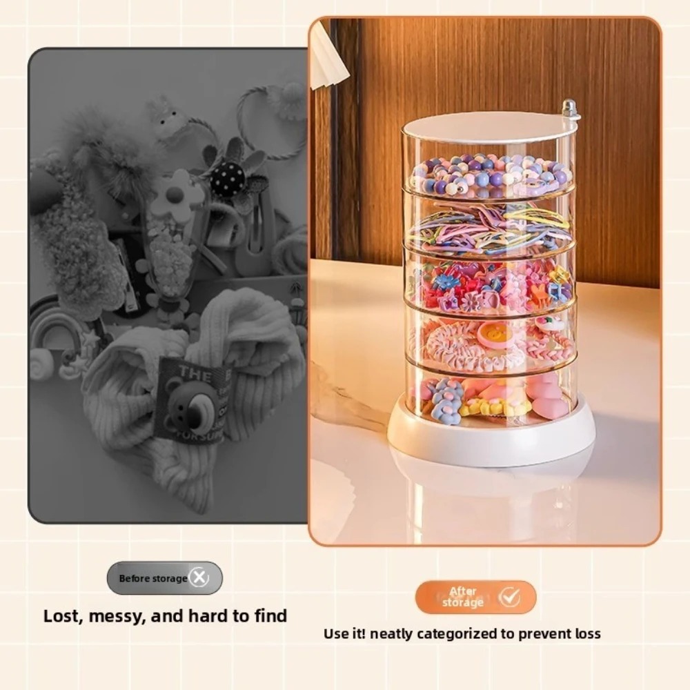 360 Rotating Clear Hair Access - Jewelry & Watches Store incelemesi ve fiyatı