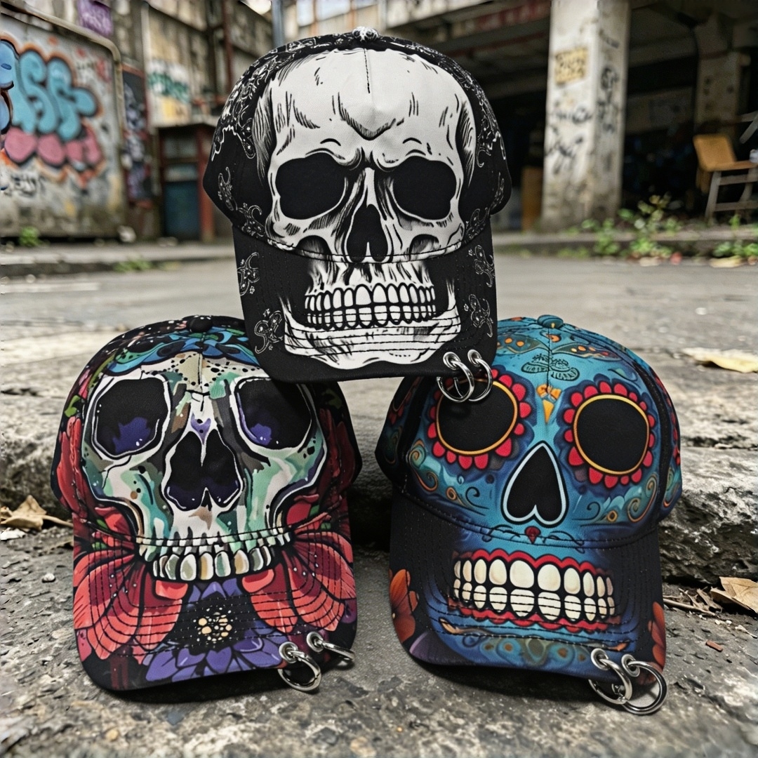 Unisex Day of the Dead Sugar S - Gothic Skull Ring incelemesi ve fiyatı