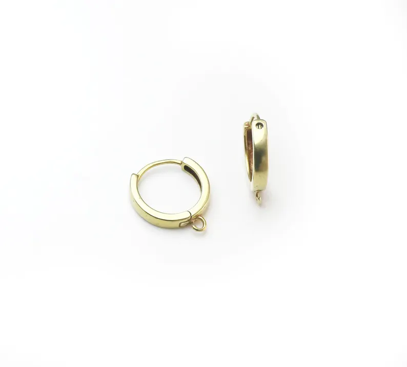 10pcs Brass Ear Hoops, Leverba - Hoop Earrings incelemesi ve fiyatı