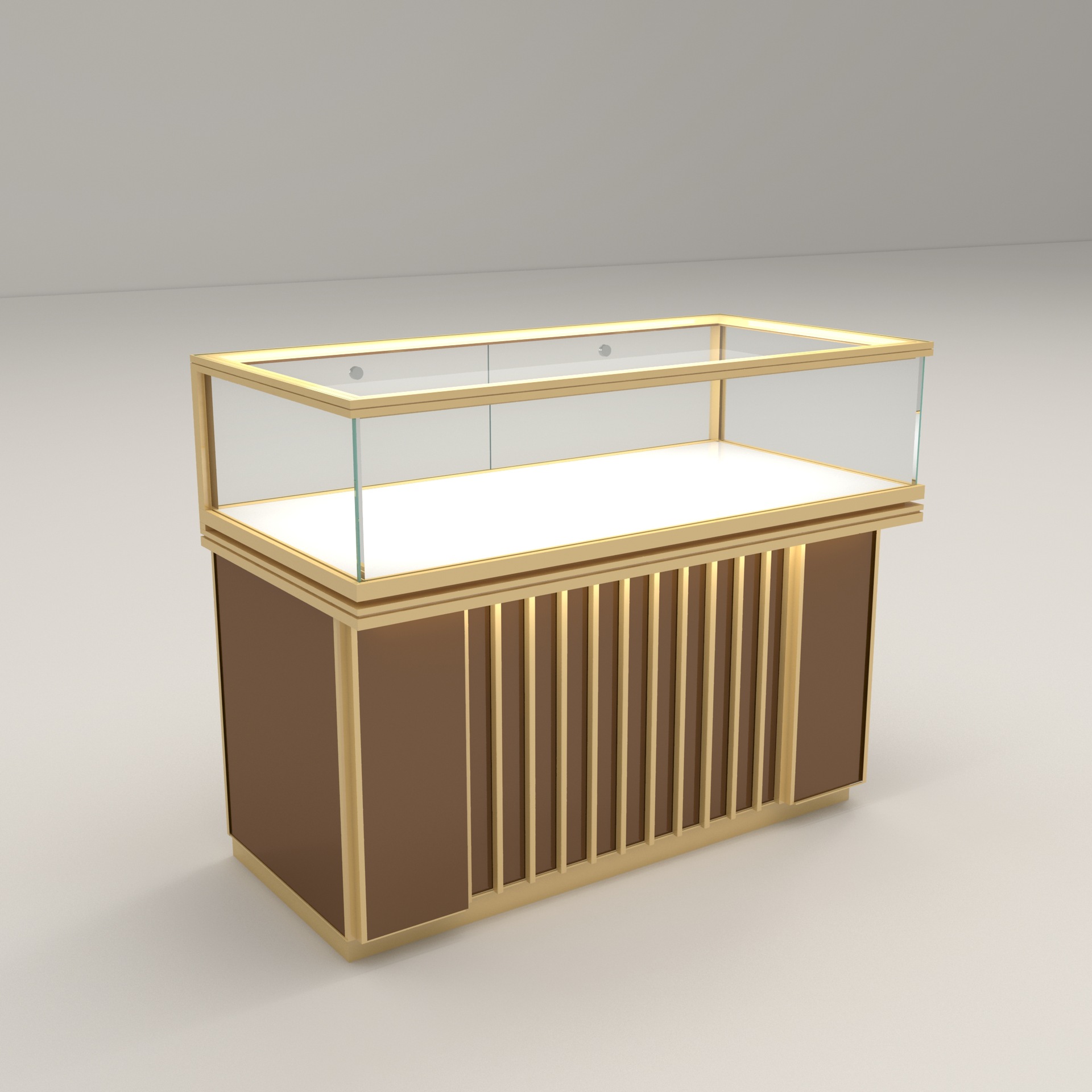 Glass jewelry display cabinet  - Jewelry And Watches Store incelemesi ve fiyatı