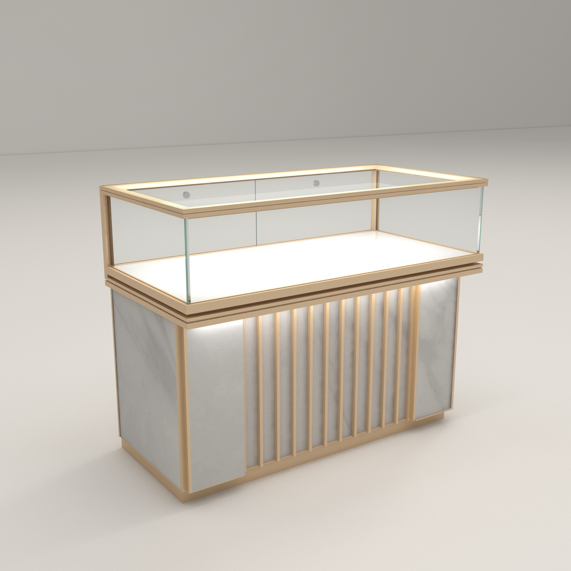 Glass jewelry display cabinet  - Jewelry And Watches Store incelemesi ve fiyatı