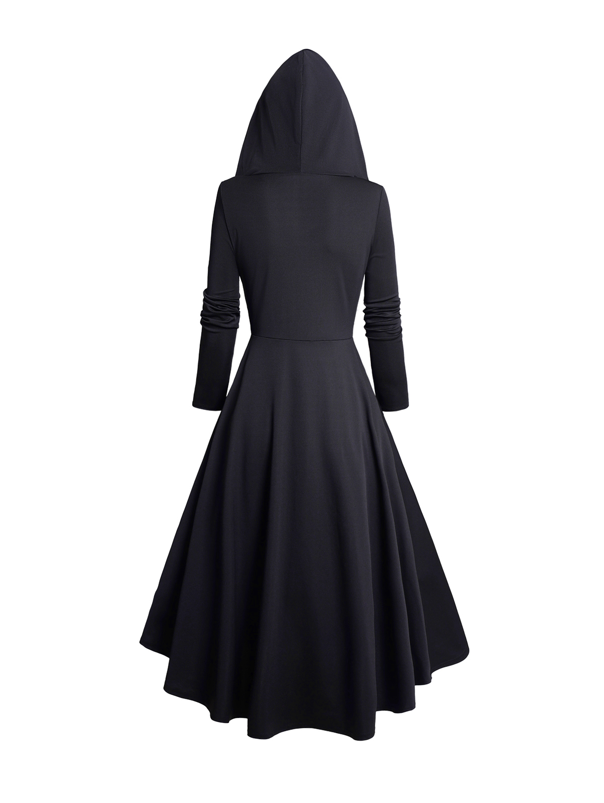 Women's Hoodie Dresses Hallowe - Gothic Skull Ring incelemesi ve fiyatı