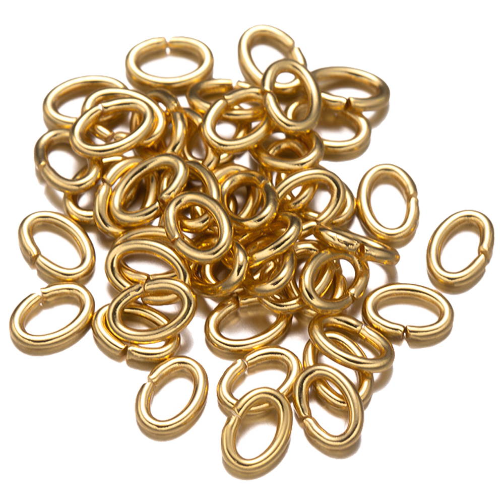 50pcs 3 Colors Stainless Steel - Hoop Earrings incelemesi ve fiyatı