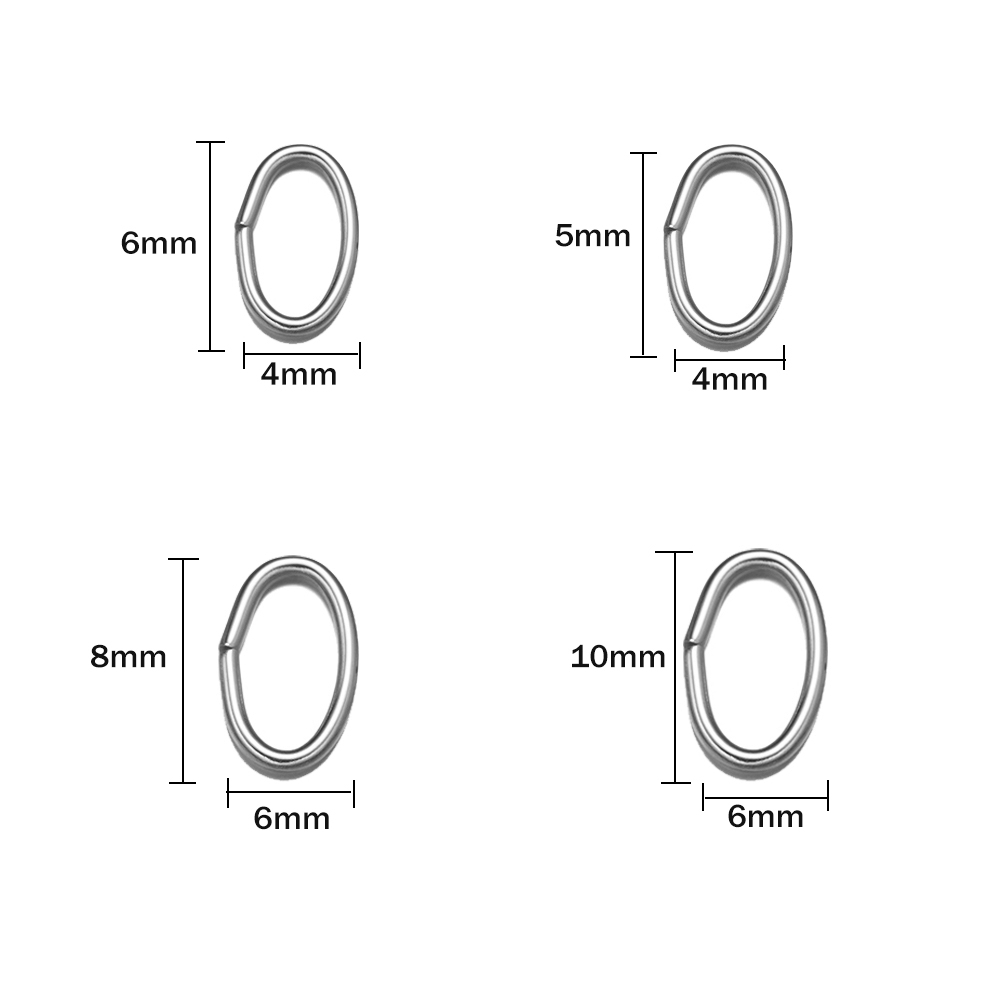 50pcs 3 Colors Stainless Steel - Hoop Earrings incelemesi ve fiyatı