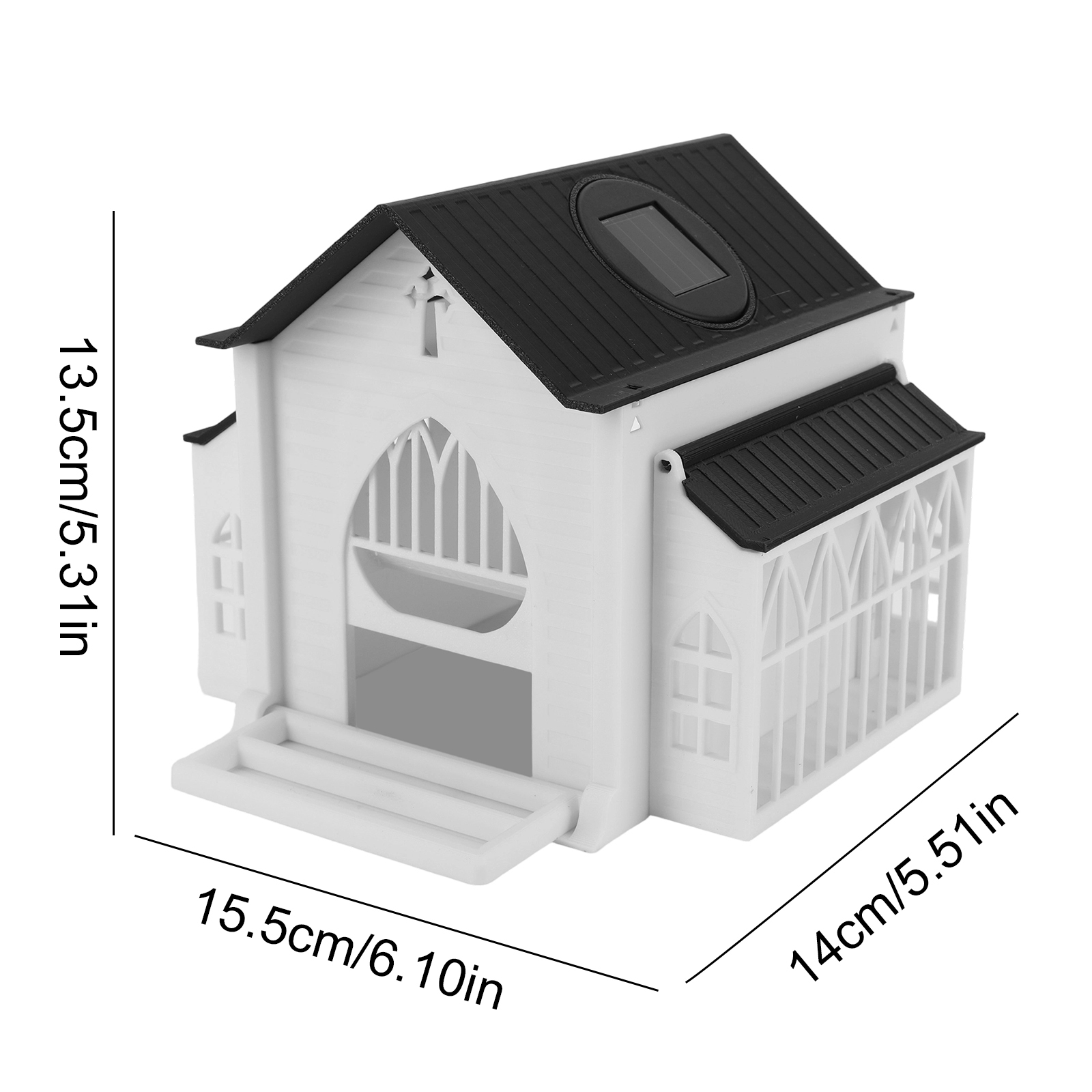 Church-Shaped Metal Bird Feede - Watches & Jewelry Tsukiu incelemesi ve fiyatı