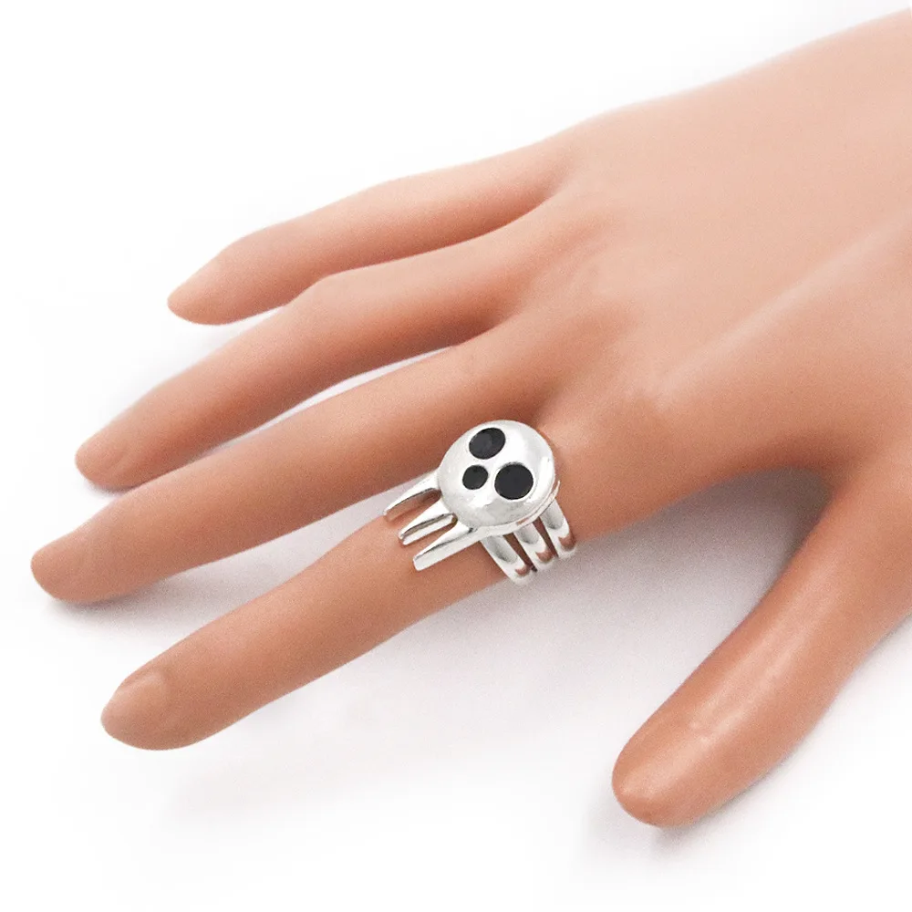 Anime Soul Eater Death the Kid - Gothic Skull Ring incelemesi ve fiyatı