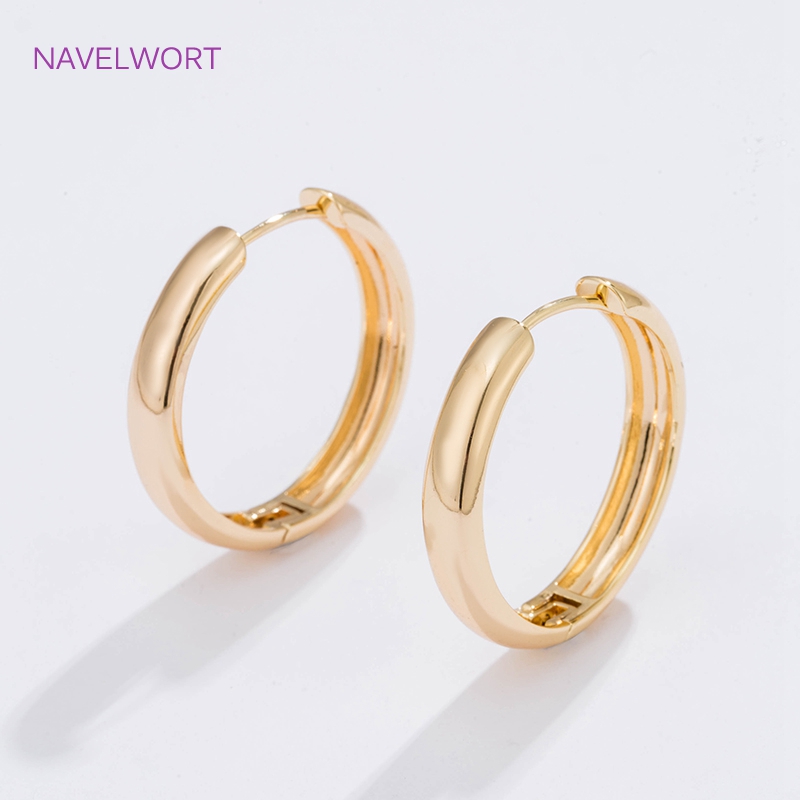 6 Sizes Gold Plated Circle Hoo - Hoop Earrings incelemesi ve fiyatı