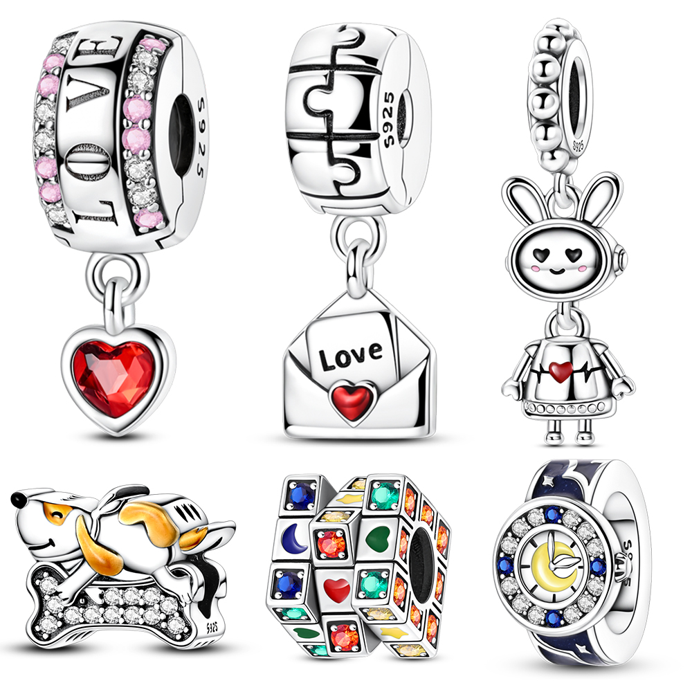 925 Sterling Silver Sliding Fa - Jewelry Watches Brands incelemesi ve fiyatı