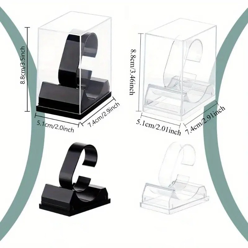 10pcs Acrylic Watch Display St - Jewelry Box Organizer Watches incelemesi ve fiyatı