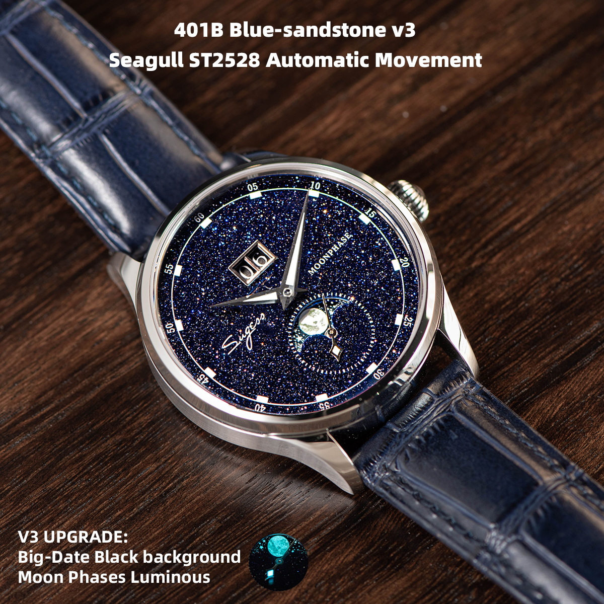 Sugess Origin ST2528 Movement  - Mens Mechanical Watch incelemesi ve fiyatı