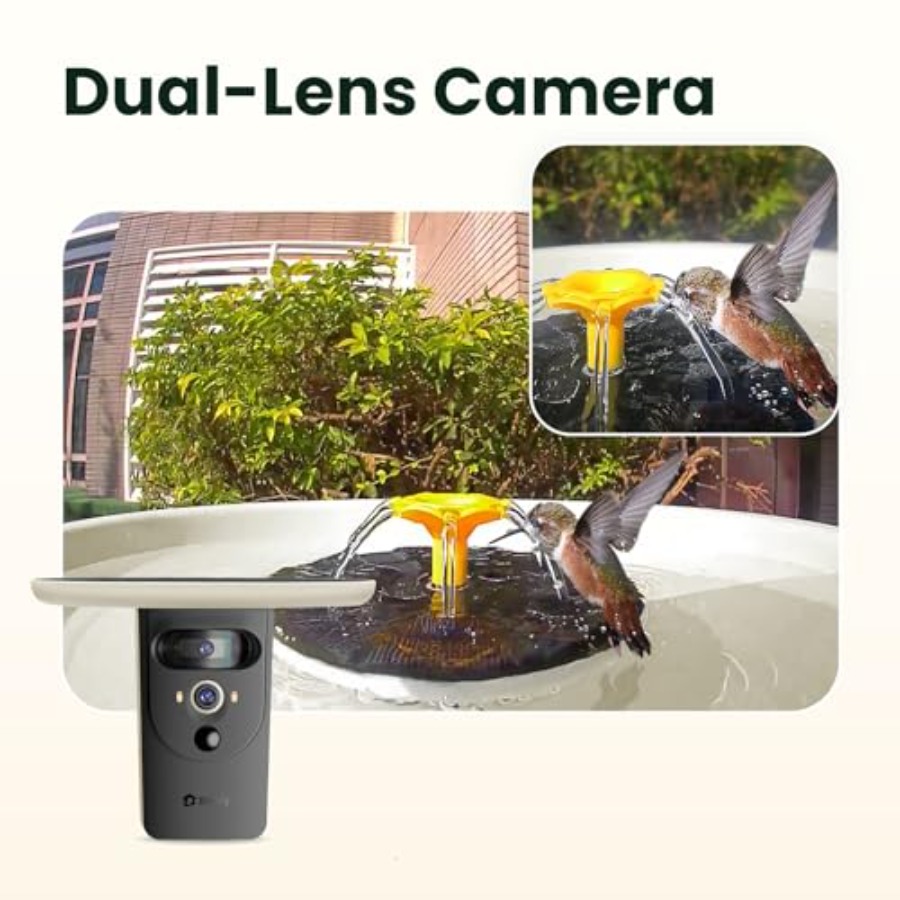 Bird Watching Smart Bird Bath  - Watches & Jewelry Tsukiu incelemesi ve fiyatı