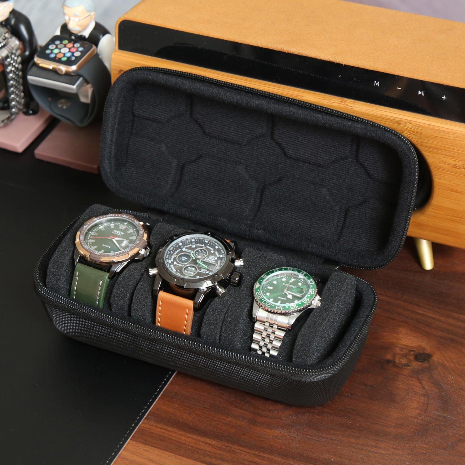 Watch Box Organizer For Men or - Jewelry Box Organizer Watches incelemesi ve fiyatı