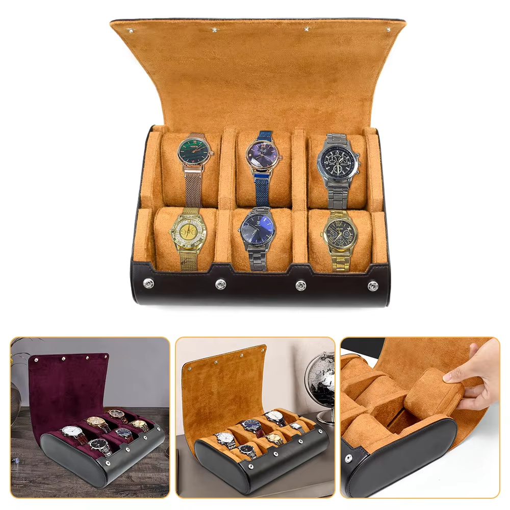 Watch Travel Case for Men Wome - Jewelry Box Organizer Watches incelemesi ve fiyatı