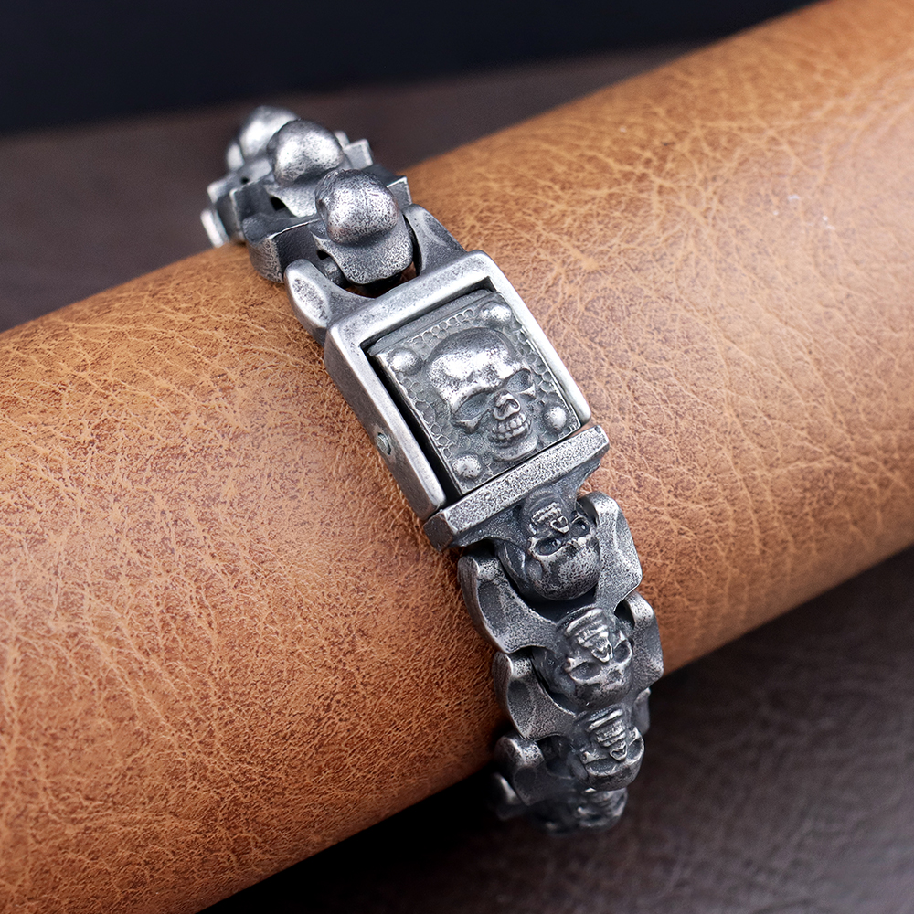 Vintage Men's Domineering Skul - Gothic Skull Ring incelemesi ve fiyatı