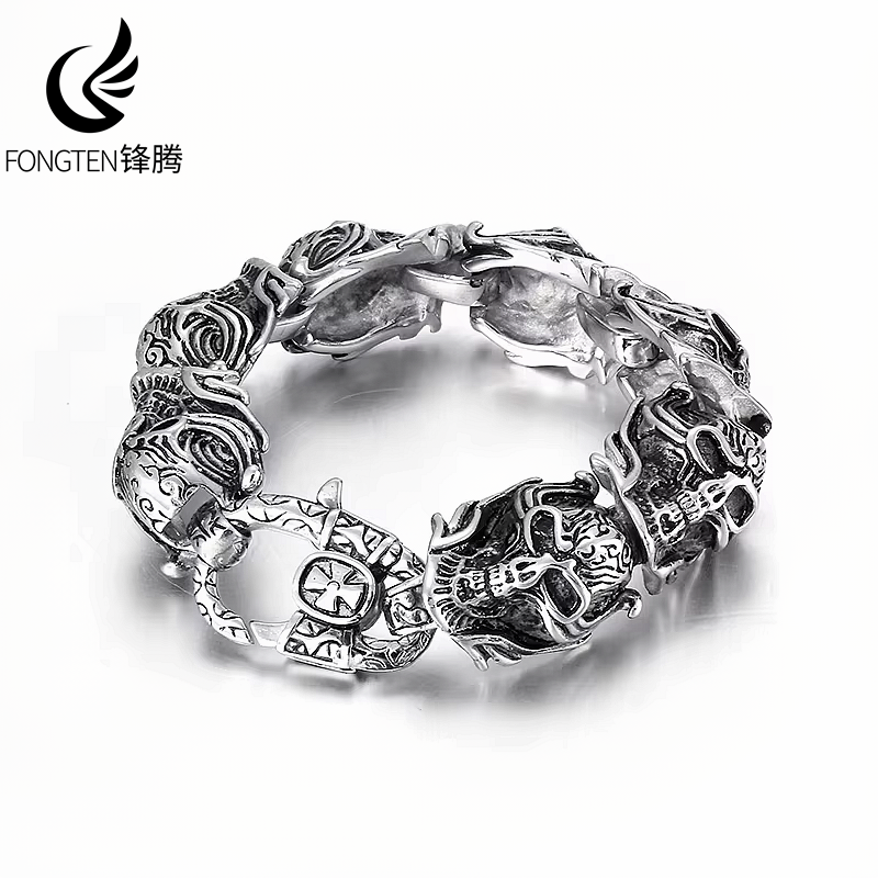 Fongten Gothic 20cm Bracelet f - Gothic Skull Ring incelemesi ve fiyatı