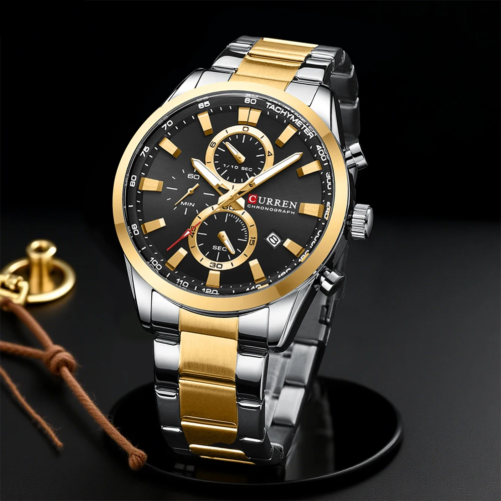 CURREN Casual Quartz Chrono Sp - Jewelry Watch incelemesi ve fiyatı