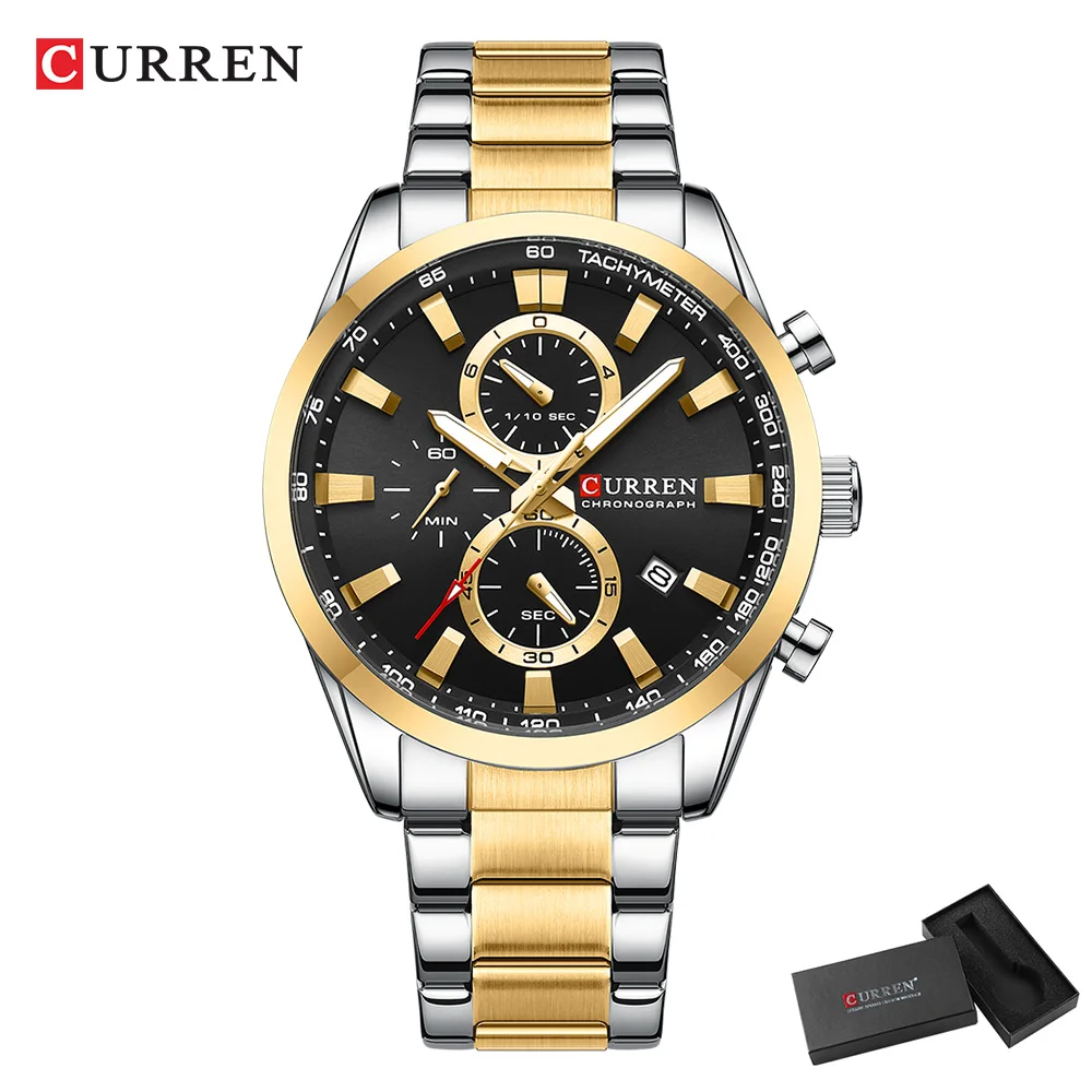 CURREN Casual Quartz Chrono Sp - Jewelry Watch incelemesi ve fiyatı