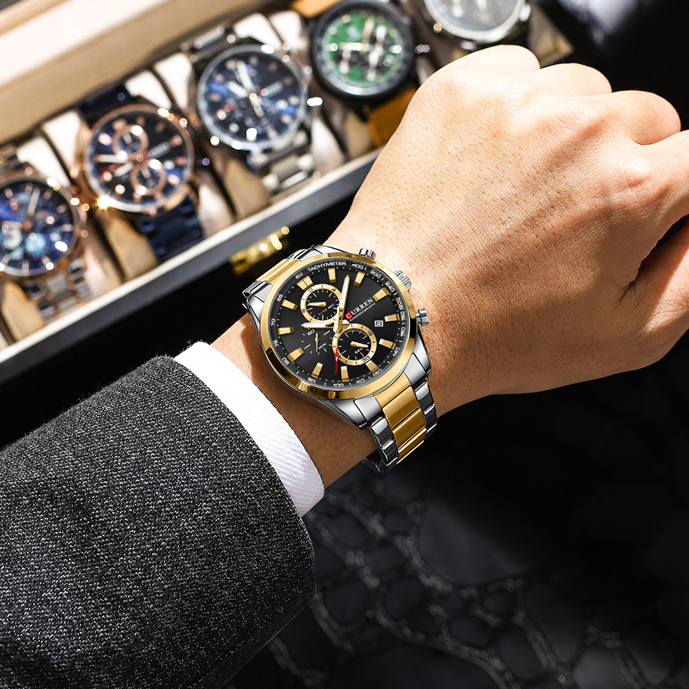 CURREN Casual Quartz Chrono Sp - Jewelry Watch incelemesi ve fiyatı