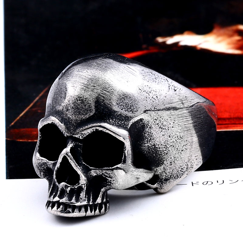 Beier 316L Stainless steel Vin - Gothic Skull Ring incelemesi ve fiyatı